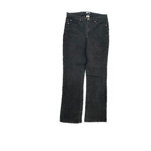 Basic Editions Modern Bootcut Women's size 10 Black Denim Jeans
